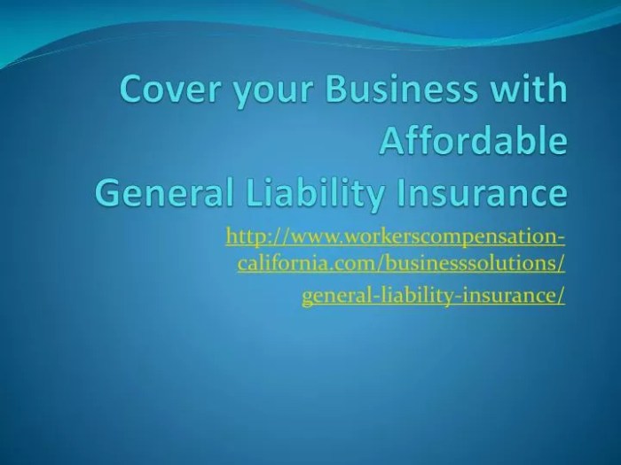 PPT - Affordable General Liability Insurance PowerPoint Presentation ...